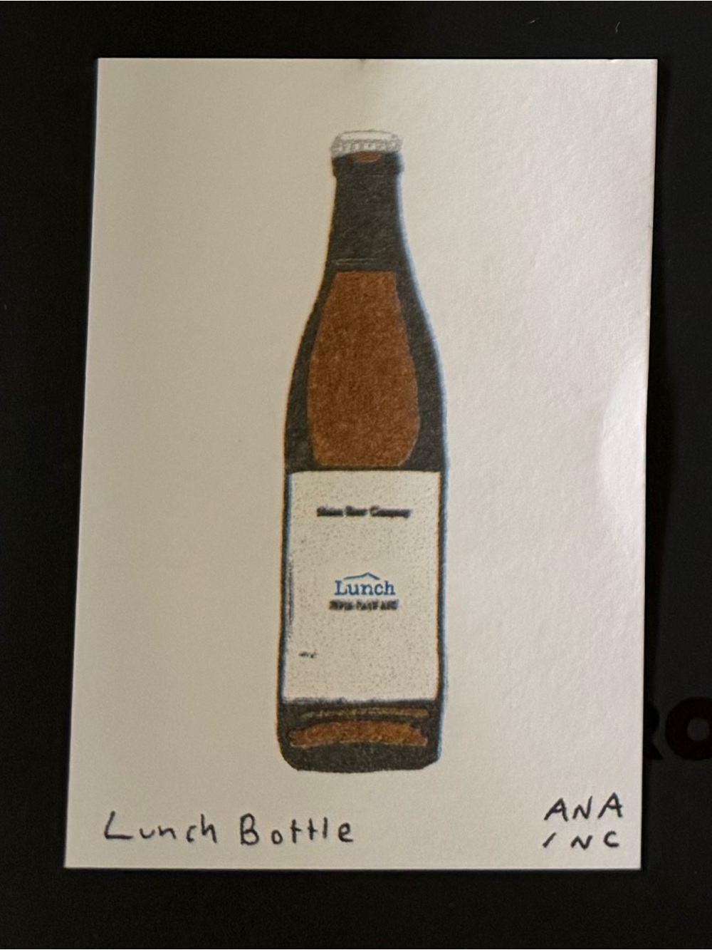 Lunch Bottle Inciardi Mini Print